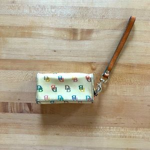 Dooney and Bourke Y2K rainbow cell phone case